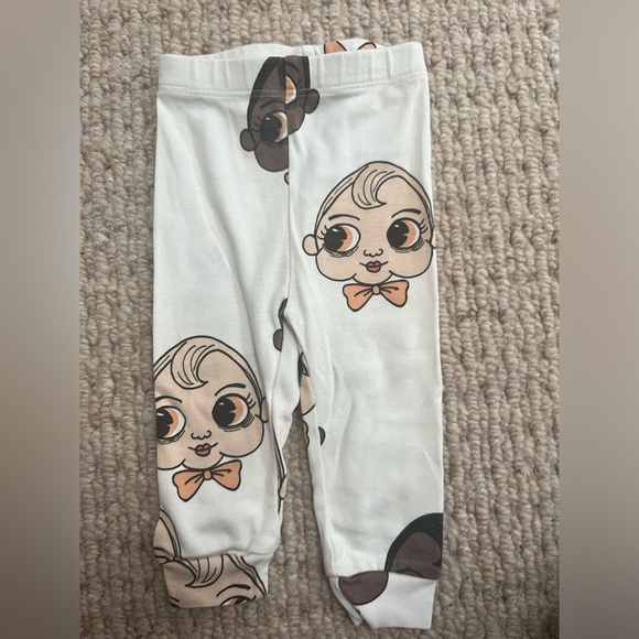 Mini Rodini faces leggings - Picture 2 of 4